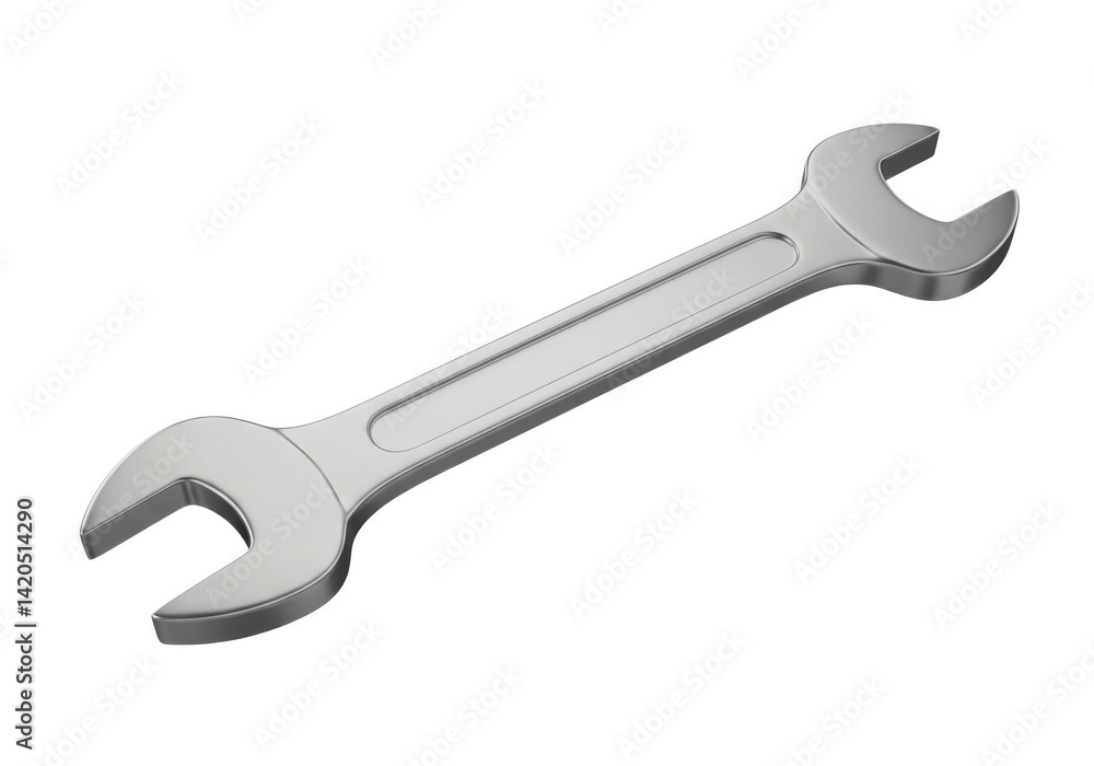 Open end wrench tool isolated on white background Open end wrench tool isolated on white background