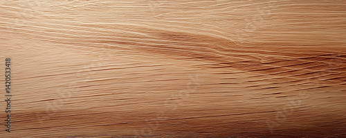 Light brown wood grain texture background showing growth rings