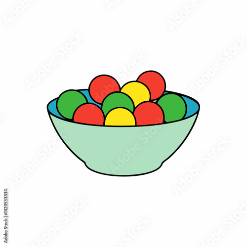 bowl of candy