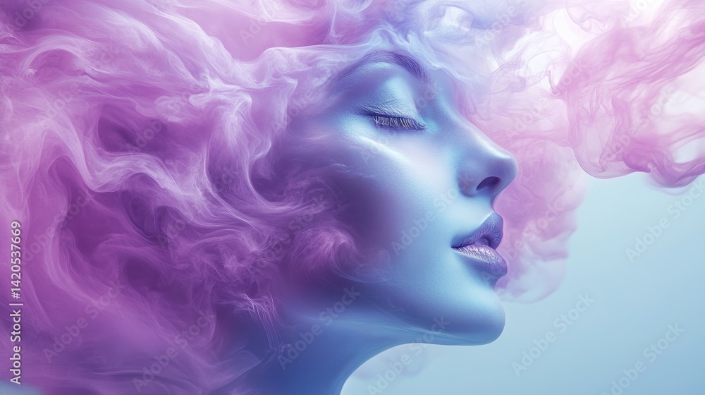 Radiant beauty, illuminated by ethereal, pastel hues. Radiant beauty, illuminated by ethereal, pastel hues.