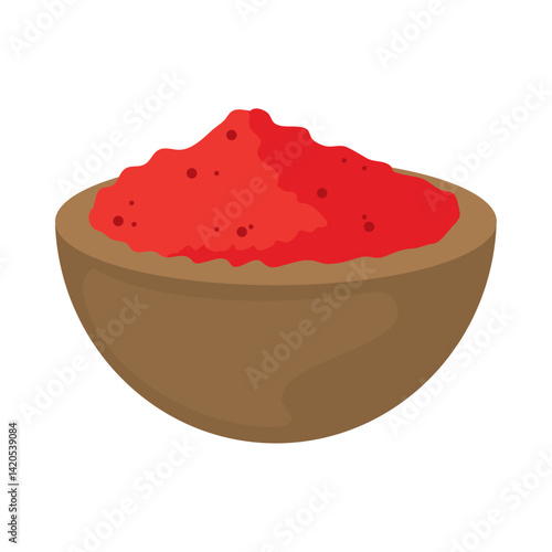 Red Chili Powder Spicy Bowl