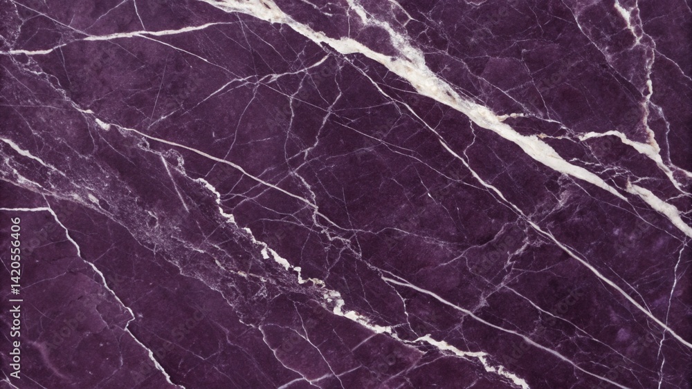 Bold purple marble texture with soft white veins Bold purple marble texture with soft white veins