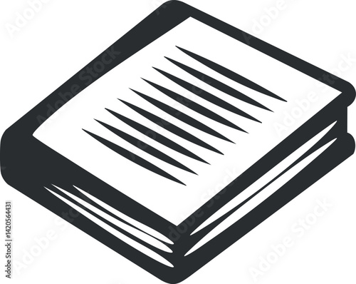 A stack of books representing knowledge literature and educational resources for readers.