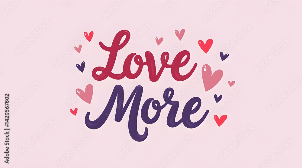 Obraz premium Love More – Warmth and Compassion