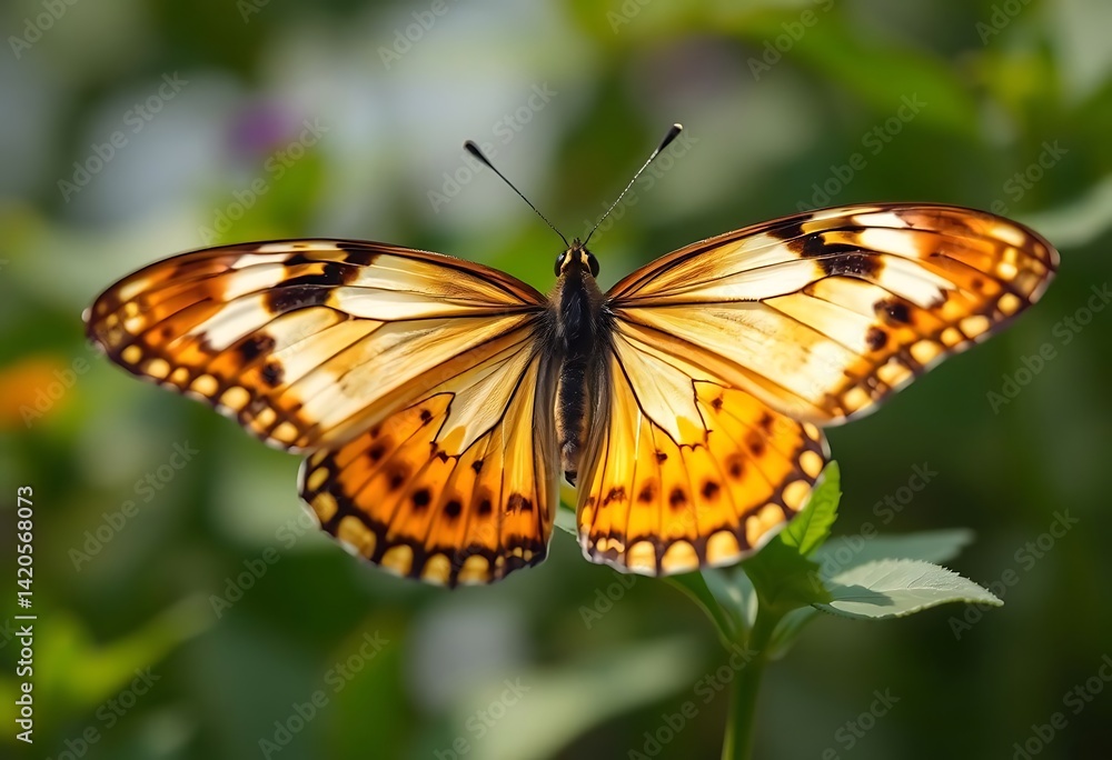 close up of a butterfly on a flower close up of a butterfly on a flower