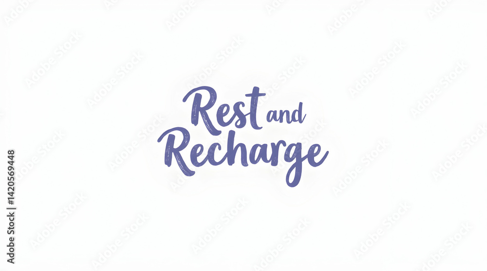 Rest and Recharge – Renewal Moment Rest and Recharge – Renewal Moment