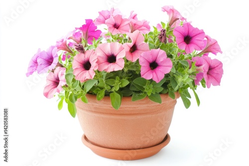 Wallpaper Mural Petunia Flower in Clay Pot Torontodigital.ca