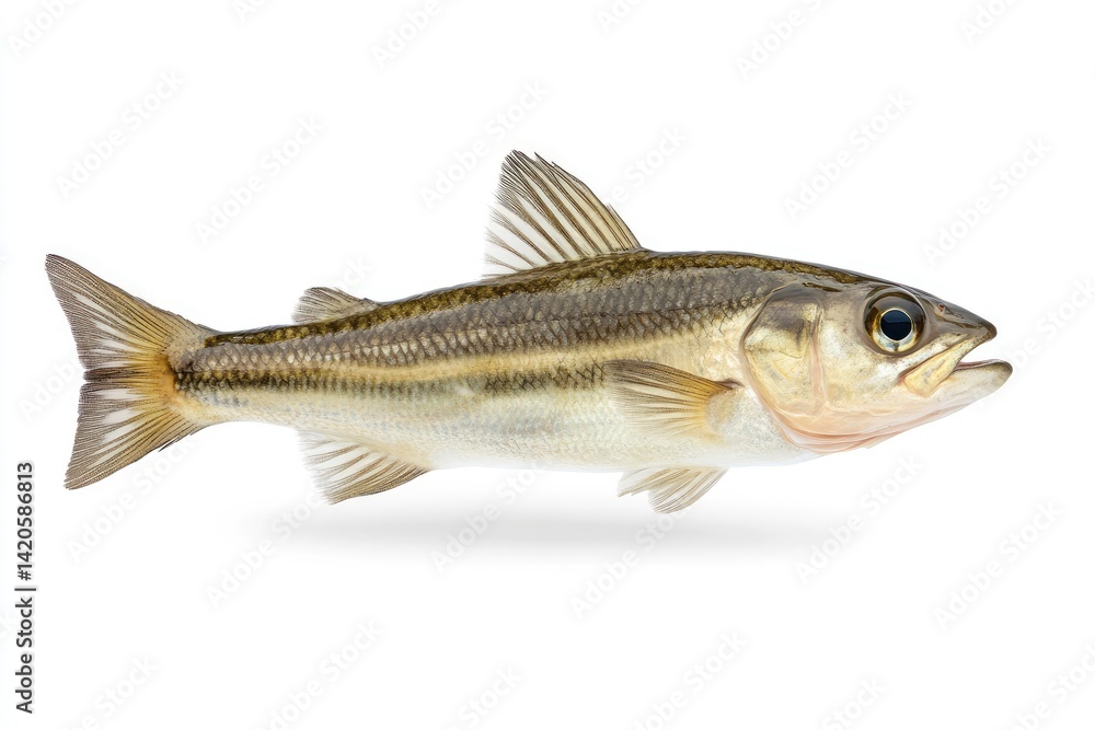 Fototapeta premium Isolated Fish with Fins and Tail