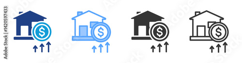 Expensive icon set multiple style collection