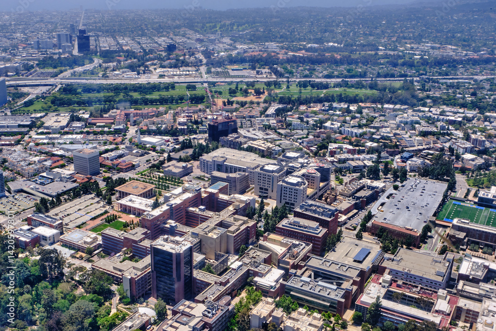 Aerial view of UCLA Medical Center Los Angeles Aerial view of UCLA Medical Center Los Angeles