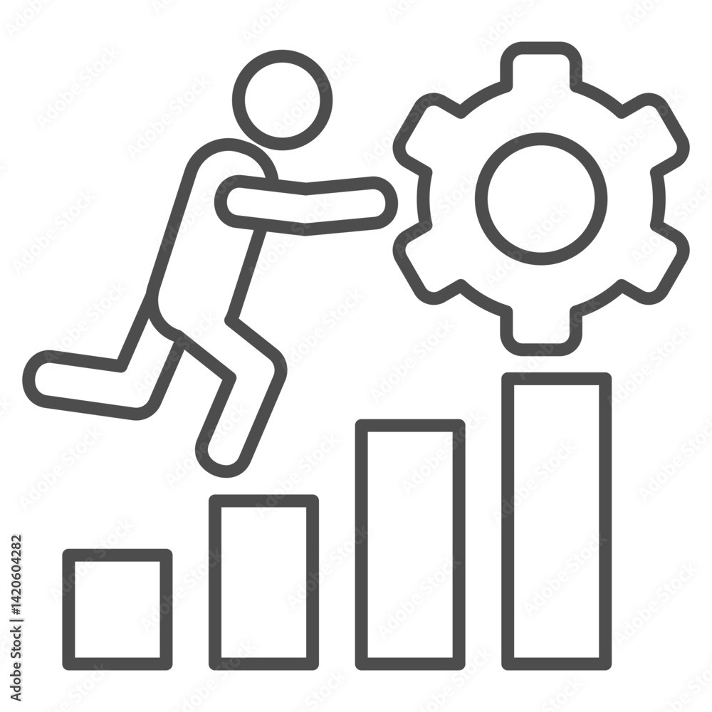 Resilience  Icon Element For Design