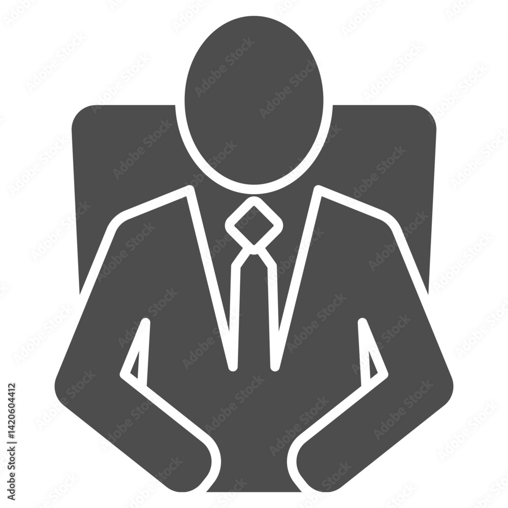 Executive Icon Element For Design Executive Icon Element For Design