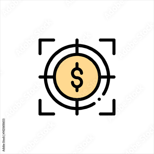 dollar sign icon