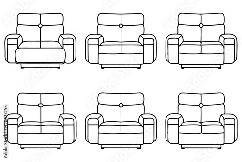 different styles of leather recliner sofas