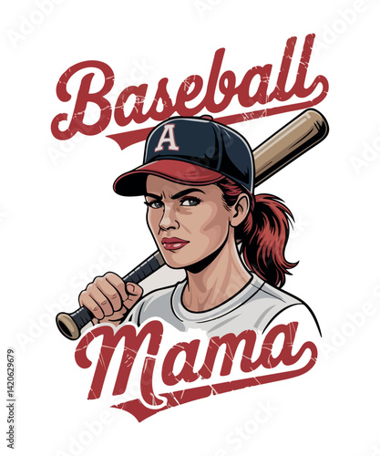 Baseball mama