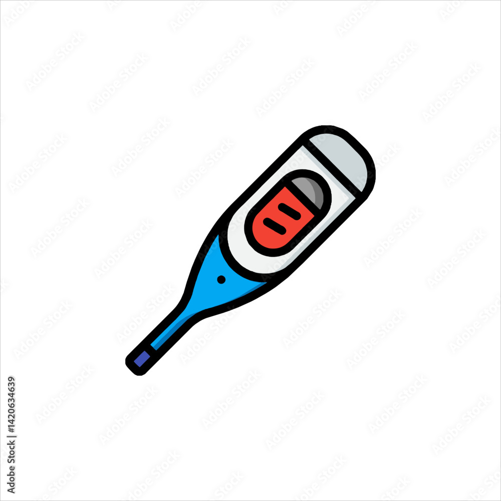 thermometer isolated on white background thermometer isolated on white background
