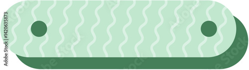 A clean and modern text box label perfect for emphasizing titles, headings, or key information in designs or documents.