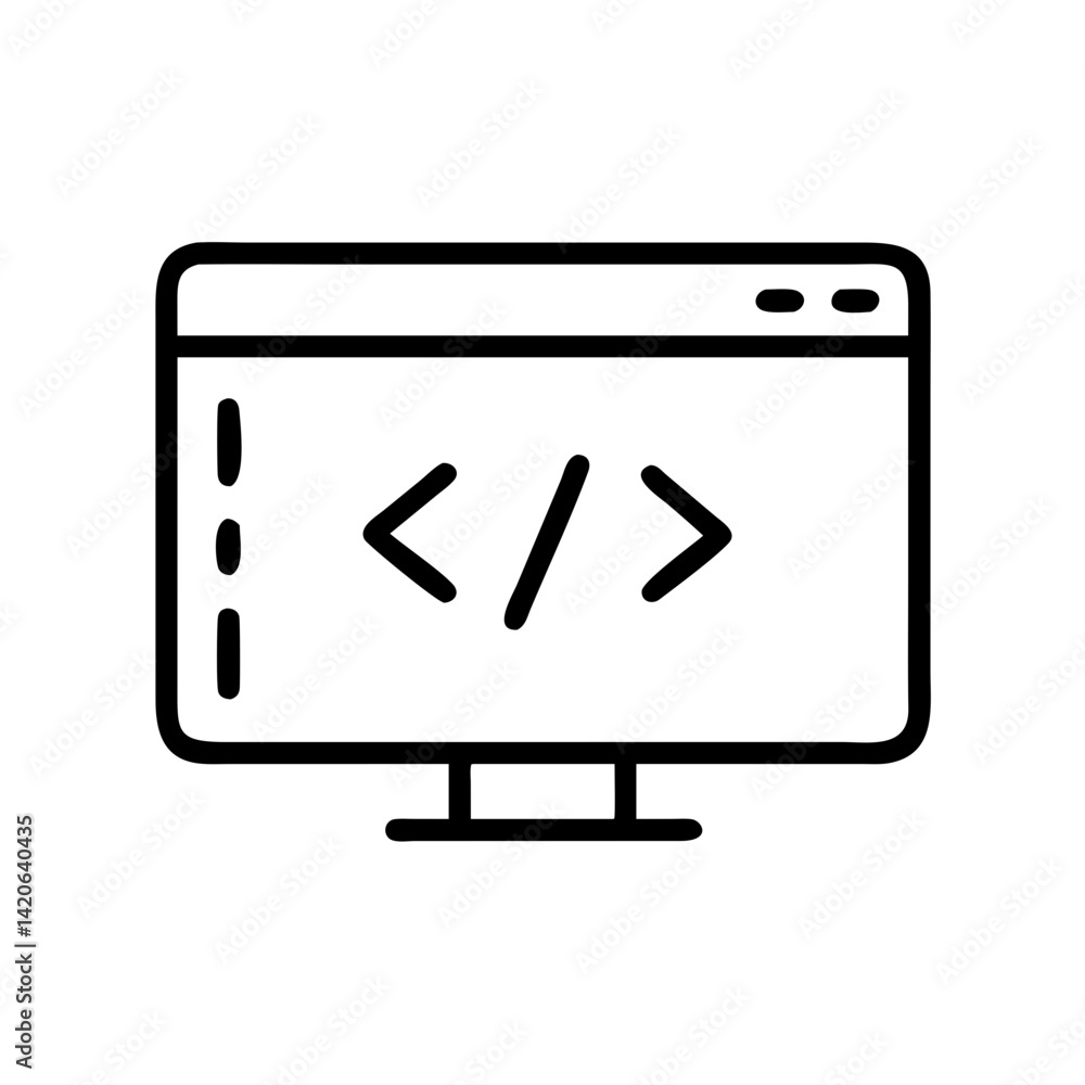 Web Development Icon Showcase Virtual Space Digital Art Modern Environment Creative Perspective Web Development Icon Showcase Virtual Space Digital Art Modern Environment Creative Perspective