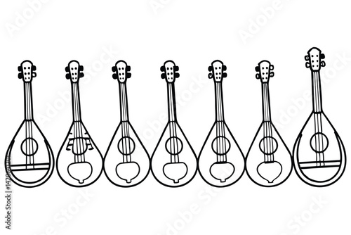 different types of mandolin instruments