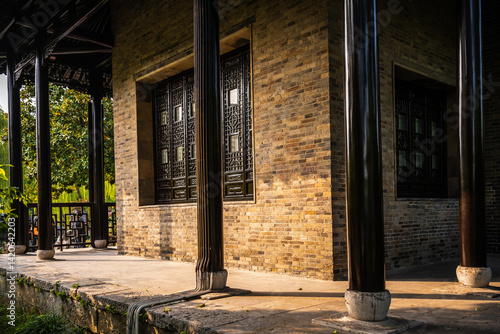 The scenery of Slender West Lake in Yangzhou, Jiangsu, China.