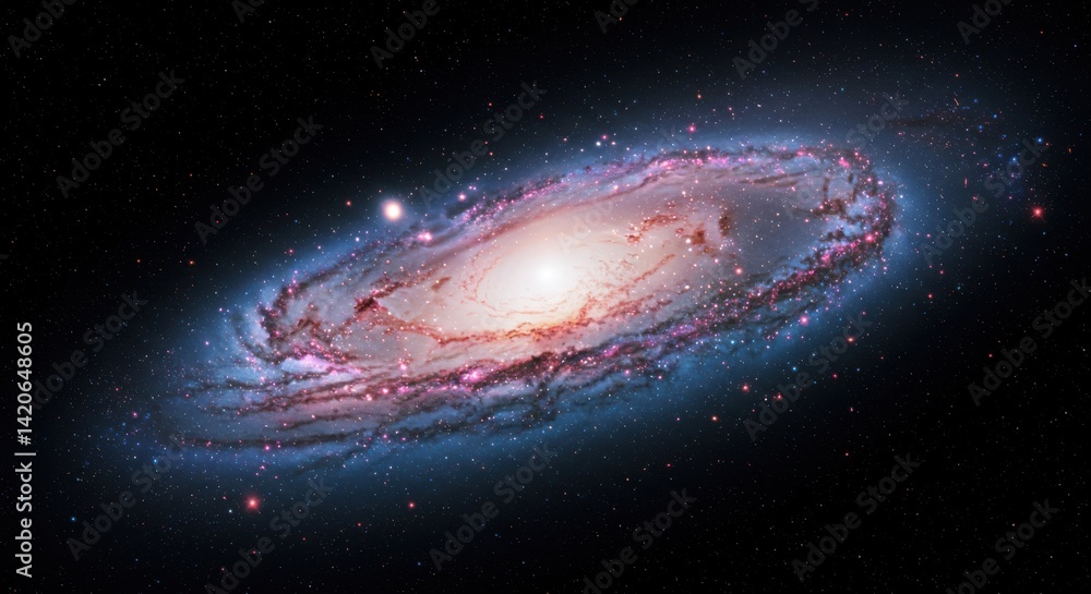 Obraz premium Galaxy in Space