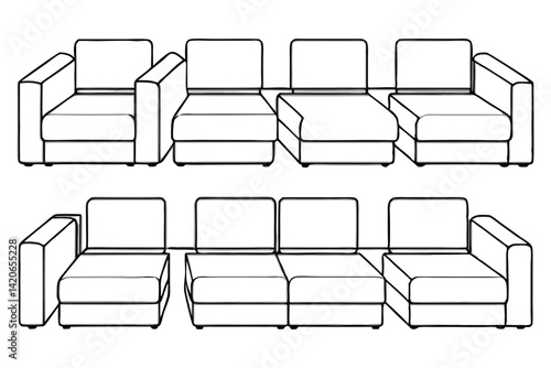 modern sectional sofa style