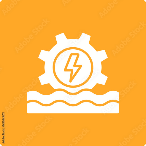 Hydro Power Icon