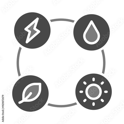 Energy Sources Icon