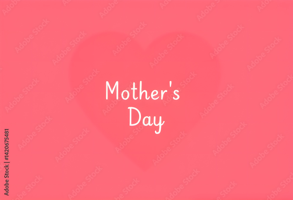 Textured Solid Heart for Mother’s Day Graphic Design Textured Solid Heart for Mother’s Day Graphic Design