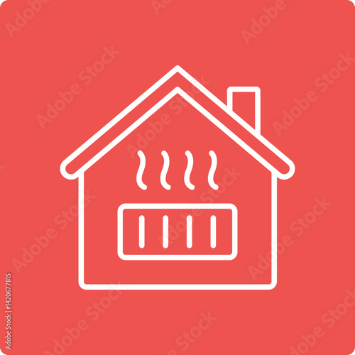 Central Heating Icon