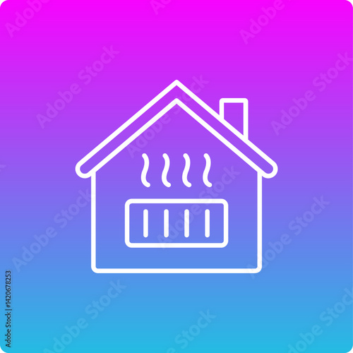 Central Heating Icon