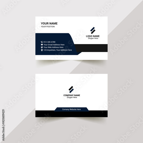 Corporate business card design
