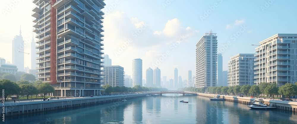 Obraz premium Advanced Earthquake Structural Reinforcement: Modern Engineering Solutions & Retrofitting Techniques for Building Integrity & Collapse Risk Prevention - Photo Stock Concept