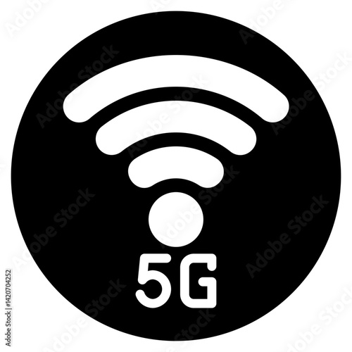 internet glyph icon