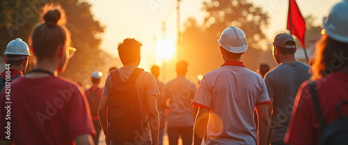 Labour Day Freedom: Captivating Imagery of Worker Emancipation and Union Solidarity in Premium Stock Photos