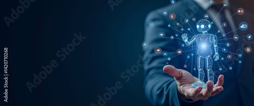 Comprehensive agentic AI use cases illustrate diverse industry applications robust digital transformations and innovative computational approaches for premium digital photostock visuals in  Photo Stoc