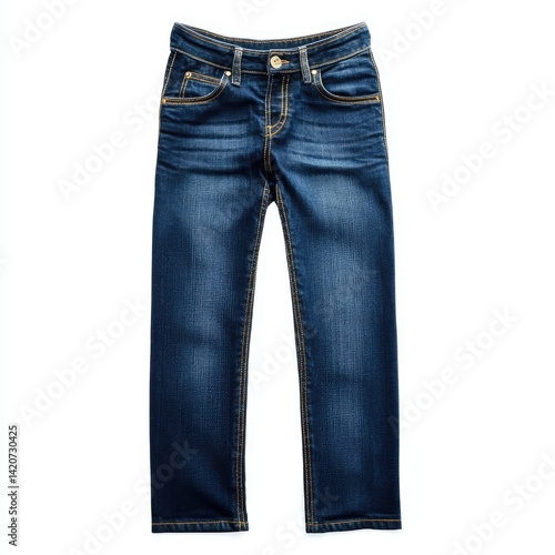 Dark wash denim jeans (1)