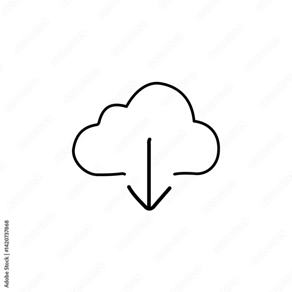 vector illustration of computing icon element with one line style
vector illustration of computing icon element with one line style