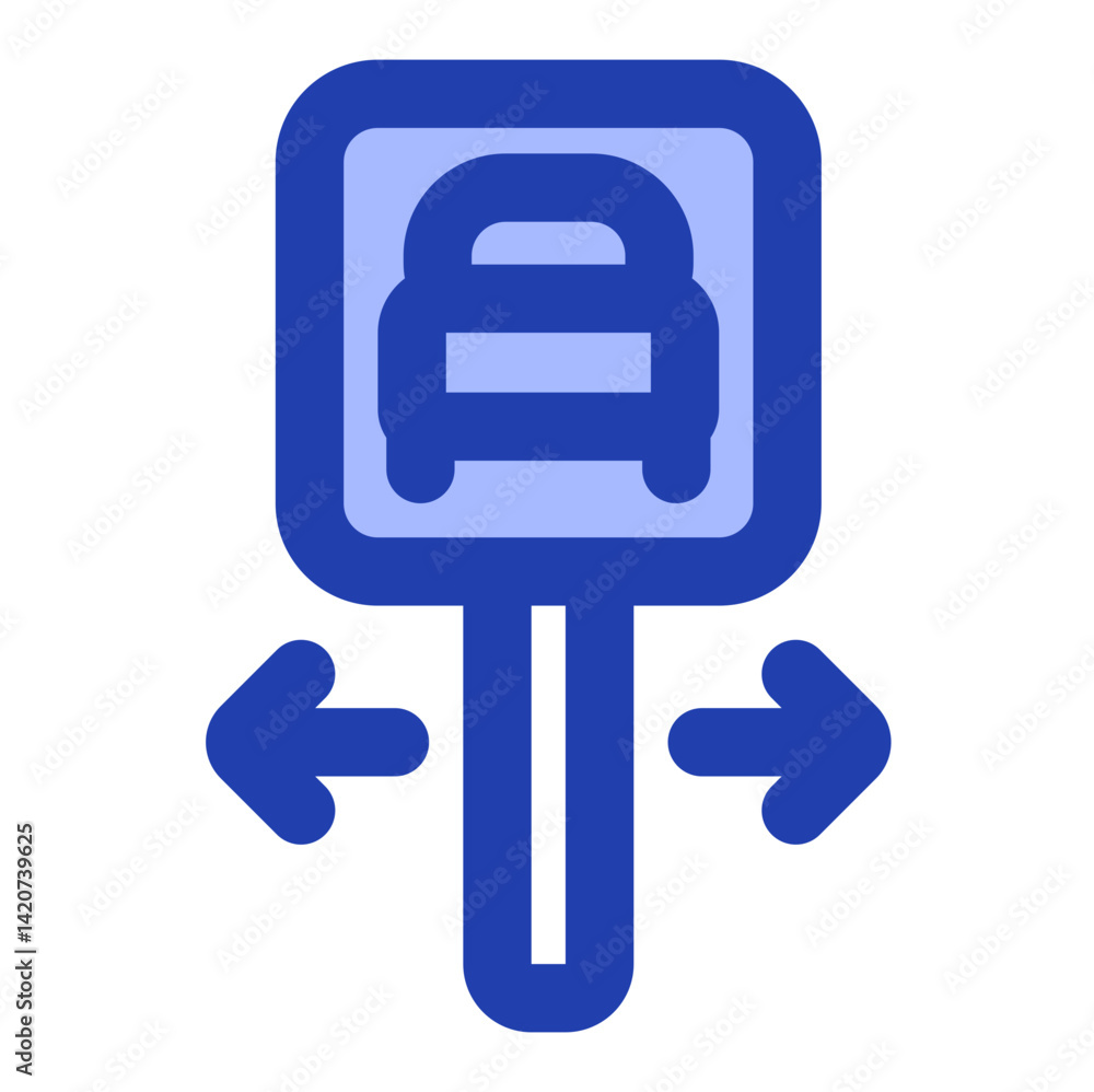 Fototapeta premium hotel road signs