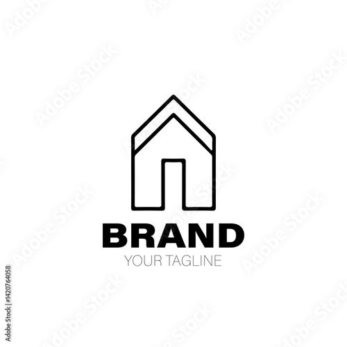 Home Improvement Logo. Home Improvement Logo Design. Home Improvement Brand. Home Improvement Logo Vector Design Isolated on White Background