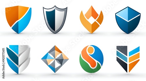 Free Download Collection of Clean Vector Icons Representing Cybersecurity Elements - GFXLoad