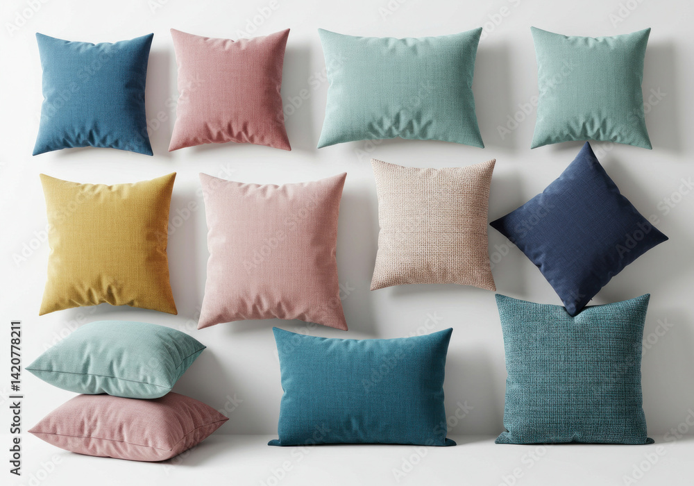 Colorful array of pillows Colorful array of pillows