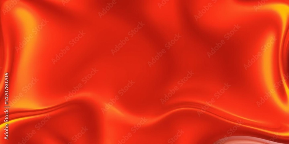 Abstract Red Fluid Swirl Background Dynamic Energy Shiny Texture