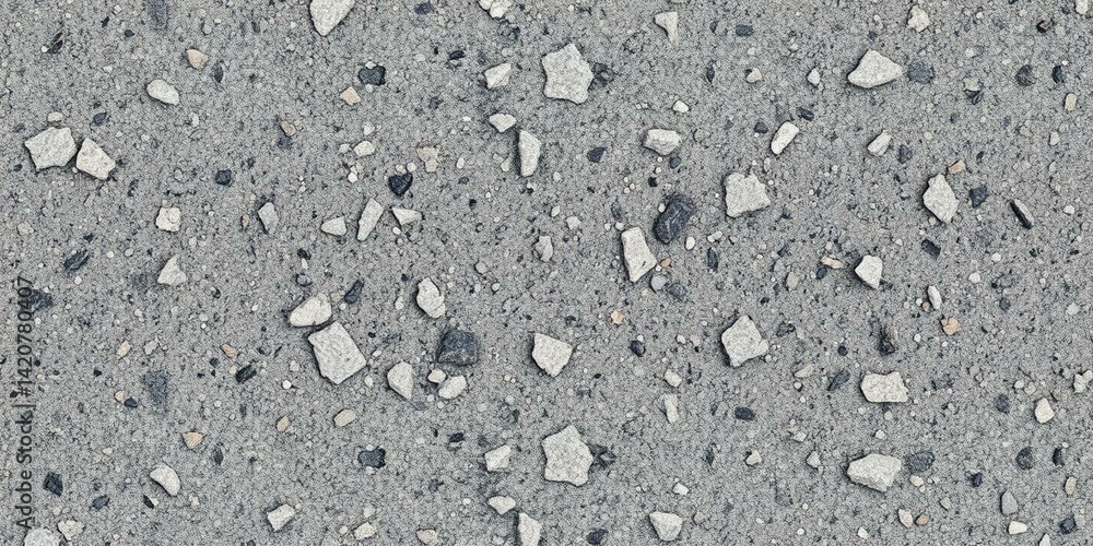 Gray Gravel Texture Stone Rock Ground Grit Pebbles Seamless Background
