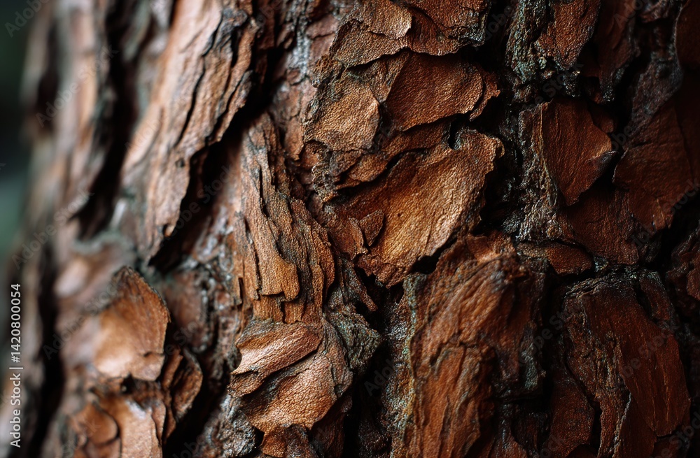 Detailed Close-Up of Tree Bark Texture: Reveals Nature's Intricate Design and Organic Patterns. Exploring the Beauty of the Natural World. Detailed Close-Up of Tree Bark Texture: Reveals Nature's Intricate Design and Organic Patterns. Exploring the Beauty of the Natural World.