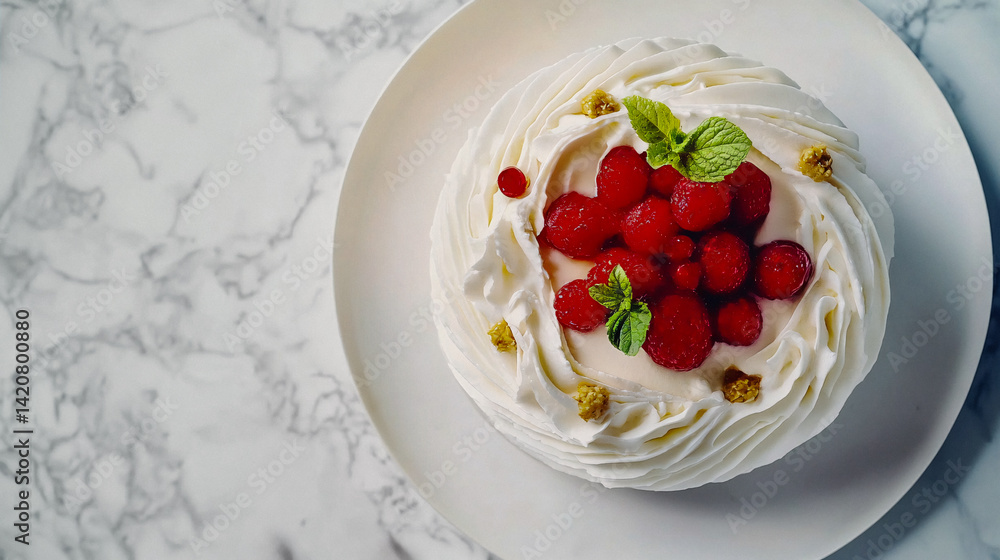 strawberry cake with white cream strawberry cake with white cream