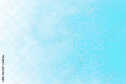 Abstract Blue Textured Background on a Transparent Overlay
