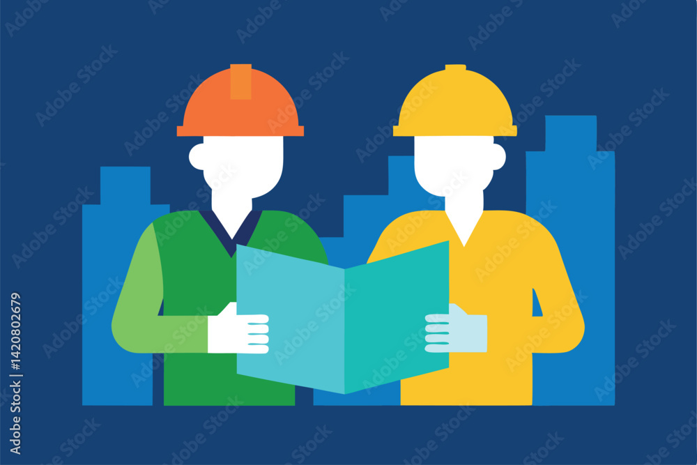 construction workers in uniform construction workers in uniform