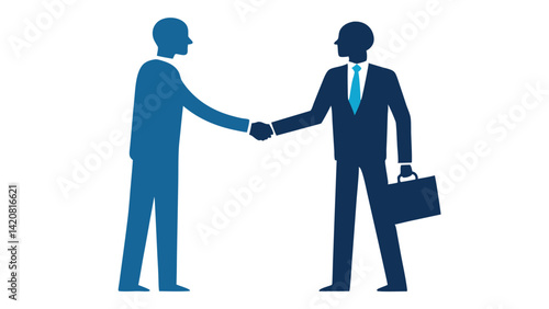 business people shaking hands