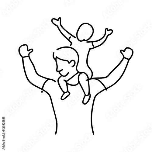 father and son